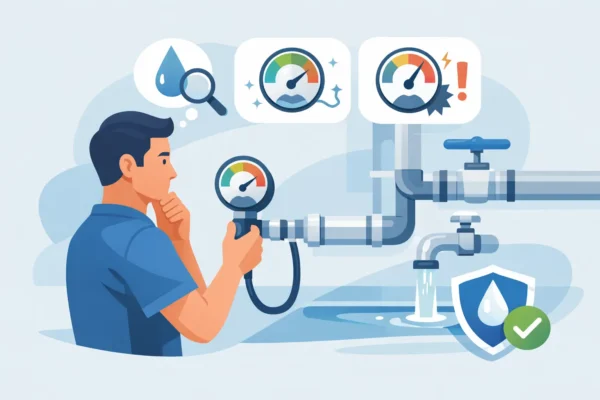 Cómo revisar presión de agua sin dañar tuberías