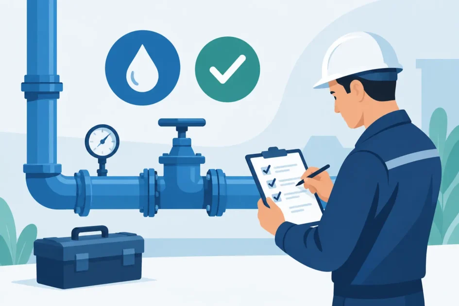 Certificación hidráulica o inspección técnica