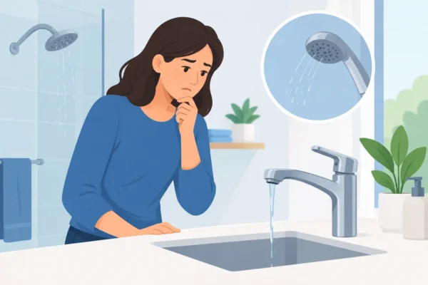 Problemas de baja presión de agua en casa