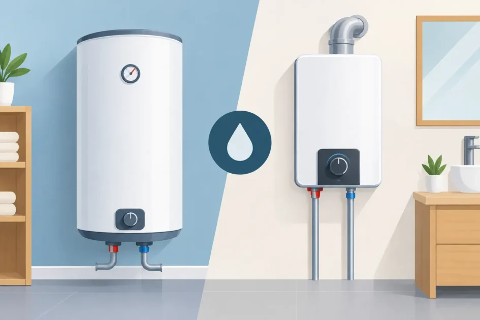 Calentador tanque vs instantáneo: cuál conviene