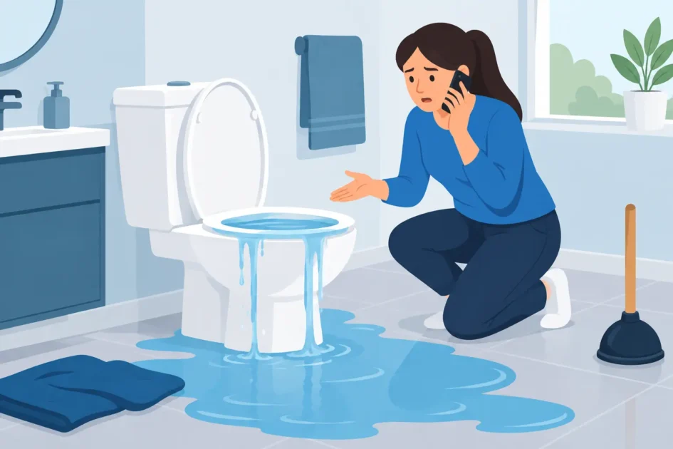 Caso de desborde sanitario: qué hacer ahora